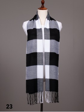 Fashion Plaid Premium Scarf